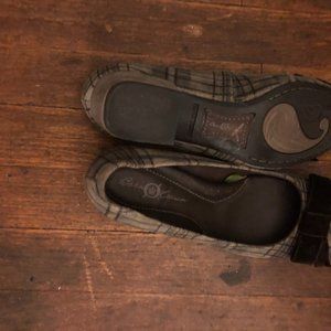 Born Crown patterned heels